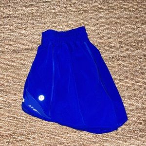 ROYAL BLUE LULULEMON HOTTY HOT SHORT